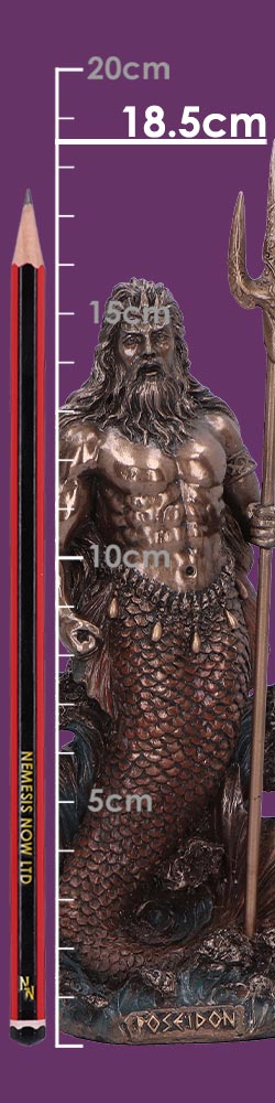 Poseidon God of the Sea (Medium) 18.5cm