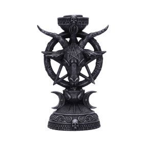 Light of Baphomet Candle Holder 15.5cm Baphomet Halloween Highlights Homeware