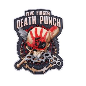 Five Finger Death Punch Wall Plaque 29.5cm Band Licenses Coming Soon