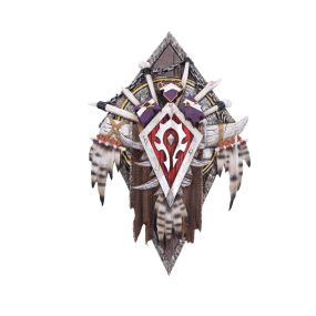 World of Warcraft Horde Wall Plaque 30cm Gaming World Of Warcraft