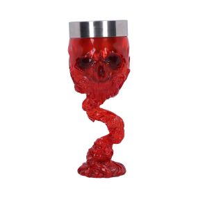 Soul Spirit Fire Goblet (Red) 19.3cm Skulls Soul Spirit