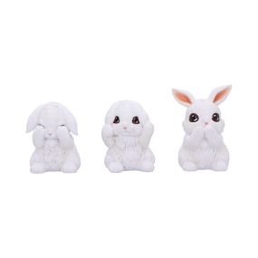 Three Wise Bunnies 9cm Animals Stock Arrivals