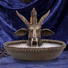 Baphomet's Wealth Backflow Incense Burner 13cm