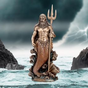 Poseidon God of the Sea (Medium) 18.5cm