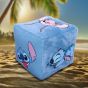 Disney Stitch and Angel Cube Cushion 25cm Fantasy Disney