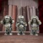 Three Wise Knights 8.8cm History and Mythology Out Of Stock