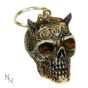 Skull Keyrings (3cm) (Pack of 6) Skulls Gifts Under £100