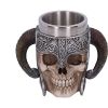 Viking Skull Tankard 19cm Skulls Top 200 None Licensed
