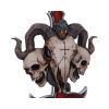 Devils Cross Wall Plaque (JR) 30.5cm Animal Skulls Summer Sale 2024