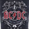 ACDC Back in Black Shot Glass 8.5cm Band Licenses Out Of Stock