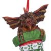 Gremlins Mohawk in Stocking Hanging Ornament 12cm Fantasy Top 200