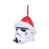 Stormtrooper Santa Hat Hanging Ornament 8.3cm Sci-Fi Christmas Product Guide