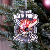 Five Finger Death Punch Hanging Ornament 9.5cm Band Licenses Summer Sale 2024