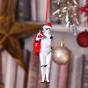 Stormtrooper Santa Sack Hanging Ornament 13cm Sci-Fi Summer Sale 2024