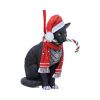 Candy Cane Cat Hanging Ornament (LP) 9cm Cats Summer Sale 2024