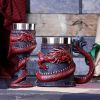 Dragon Coil Goblet Red 20cm Dragons Out Of Stock