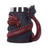 Dragon Coil Tankard Red 16cm Dragons Out Of Stock