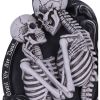 And Even Then Wall Plaque 39cm Skeletons Halloween Highlights Homeware