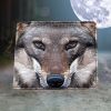 Wallet - Portrait of a Wolf 11cm Wolves Gifts Under £100