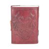 Double Dragon Leather Embossed Journal & Lock Dragons Year Of The Dragon