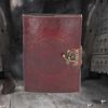 Tree Of Life Leather Journal w/lock 15 x 21cm Witchcraft & Wiccan Out Of Stock