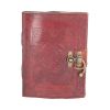 Pentagram Leather Journal w/lock 15 x 21cm Witchcraft & Wiccan Gifts Under £100