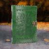 Greenman Leather Journal & Lock 25 x 18cm Tree Spirits Gifts Under £100