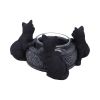 Familiar Trio Tea Light Holder 10cm Cats Halloween Highlights Homeware