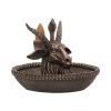 Baphomet's Wealth Backflow Incense Burner 13cm Baphomet Gifts Under £100