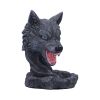 Dark Wolf Backflow Incense Burner 11.5cm Wolves Gifts Under £100