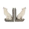 Wardens of the North Bookends 20.3cm Wolves Gifts Under £100