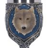 Lone Wolf Goblet 19.5cm Wolves Gifts Under £100