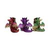 Three Wiselings 8.5cm Dragons Dragon Figurines