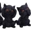 Three Wise Kitties 8.8cm Cats Gifts Under £100