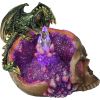 Crystalline Cranium 15.7cm Dragons September Flash Sale 2024 | Gothic