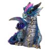 Orb Hoard (Blue) 15.5cm Dragons Dragon Figurines