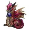 Orb Hoard (Red) 14.7cm Dragons Dragon Figurines