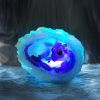 Geode Nest (Purple) 12cm Dragons Dragon Figurines