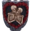 To Have and To Hold Goblet 19.5cm Skeletons Gifts Under £100
