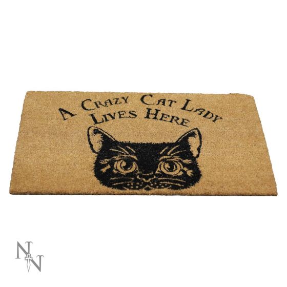 Crazy Cat Lady Doormat 45x75cm Cats Out Of Stock