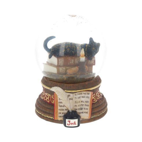 Witching Hour Snow Globe (LP) 11cm Cats Christmas Gift Guide Hanging Ornaments