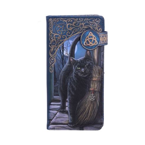 A Brush With Magick Embossed Purse (LP) 18.5cm Cats Top 200 None Licensed