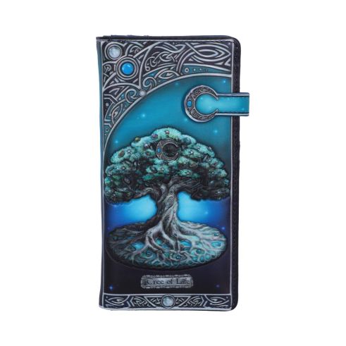 Tree of Life Embossed Purse 18.5cm Witchcraft & Wiccan Top 200 None Licensed