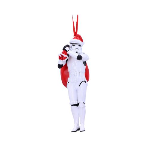 Stormtrooper Santa Sack Hanging Ornament 13cm Sci-Fi Summer Sale 2024