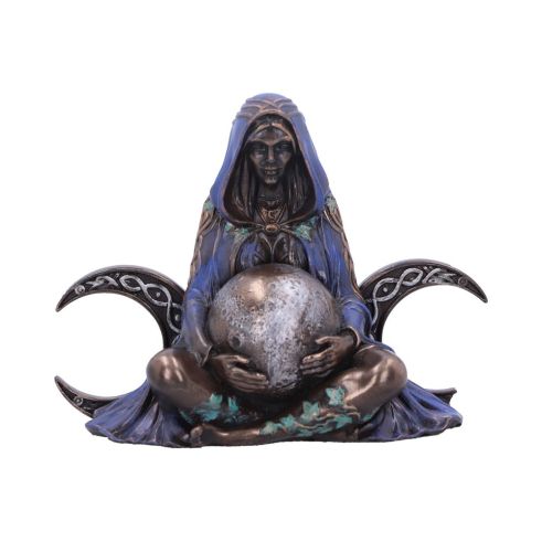 Triple Moon Goddess Art Figurine (Mini) 8.5cm Witchcraft & Wiccan Witchcraft and Wiccan Product Guide