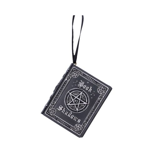 Book of Shadows Hanging Ornament 7.2cm Witchcraft & Wiccan September Flash Sale 2024 | Festive Gifts and Decorations