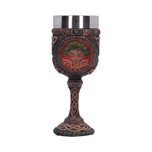 Tree Of Life Goblet 17.5cm Witchcraft & Wiccan Out Of Stock