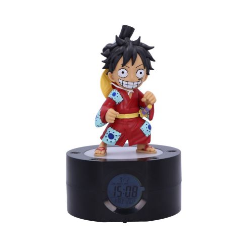 One Piece Luffy Light Up Alarm Clock 19.3cm Anime Summer Sale 2024