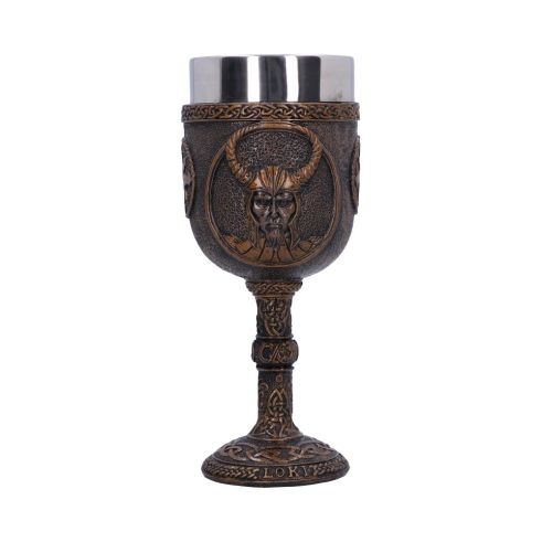 Loki Goblet 17cm History and Mythology Gifts Under £100