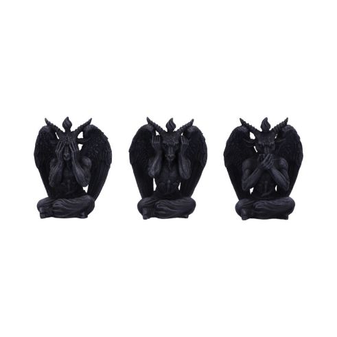 Three Wise Baphomet 10.2cm Baphomet September Flash Sale 2024 | Gothic